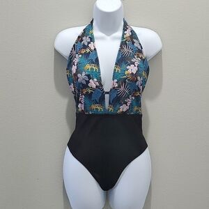 PAT PAT ONE PIECE SWIMSUIT, Sz M, MULTICOLOR, NWT